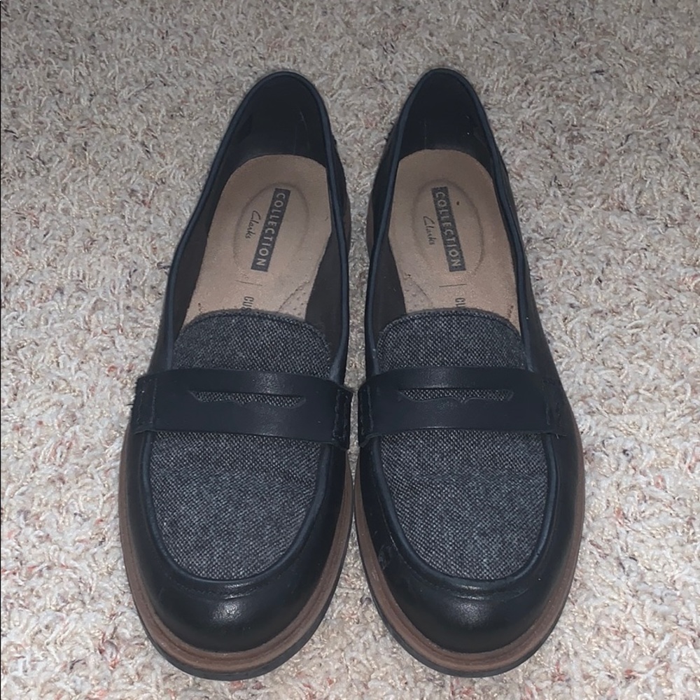 Clark’s loafers